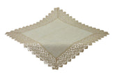 Tischdecke, Eckig, natur/bunt
